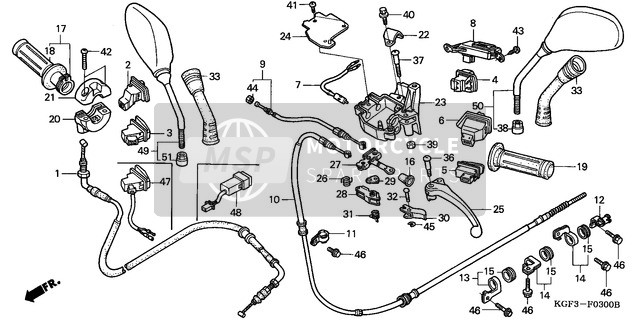 35170KGF890, Ens. De Interruptor De Ra, Honda, 0